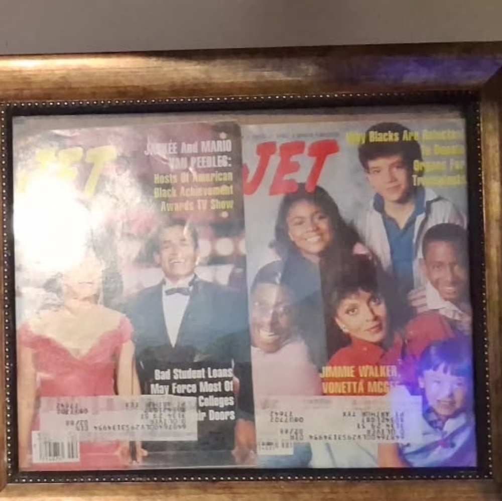 Elegant Gold Picture Frame for Magazines